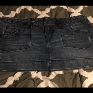 Jean skirt
